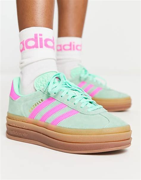 adidas gazelle damen mint getragen|Adidas gazelle shoes white.